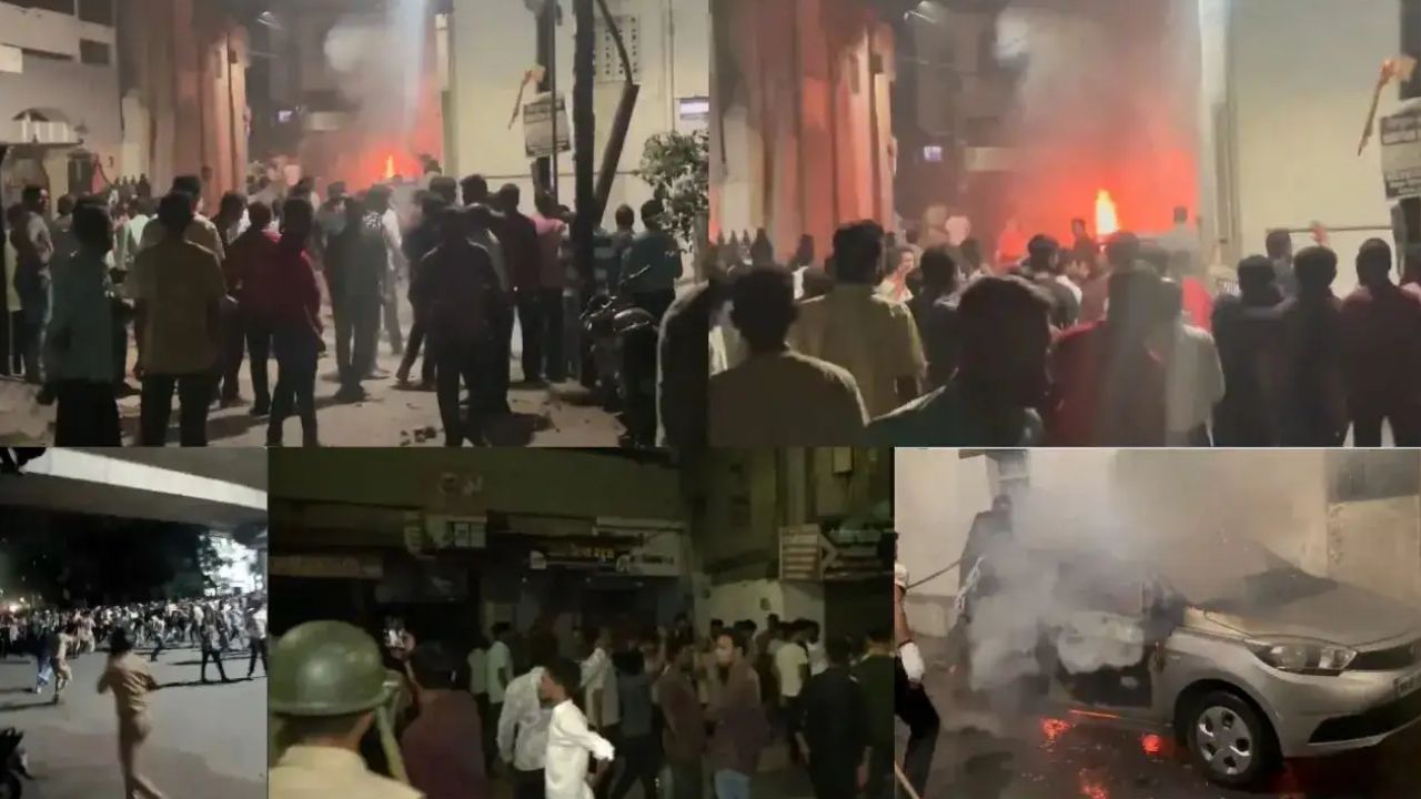 नागपुर में हिंसा