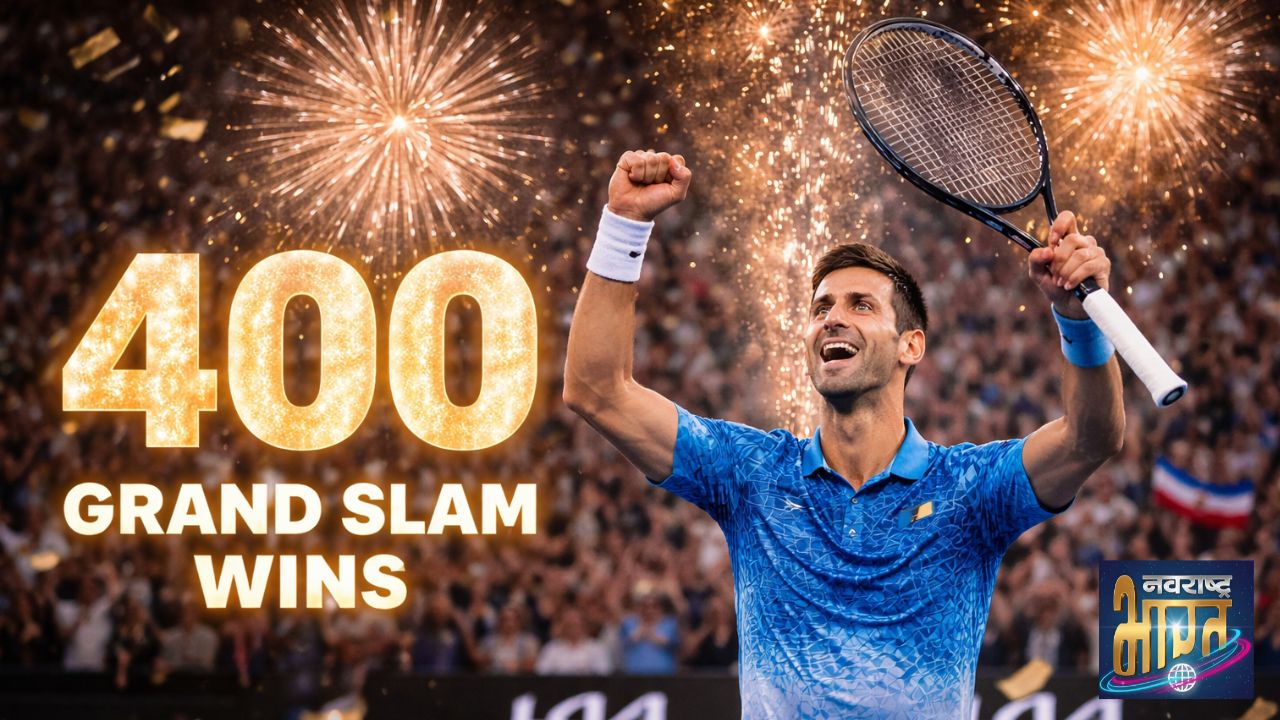 जोकोविच ग्रैंड स्लैम में 400वीं जीत