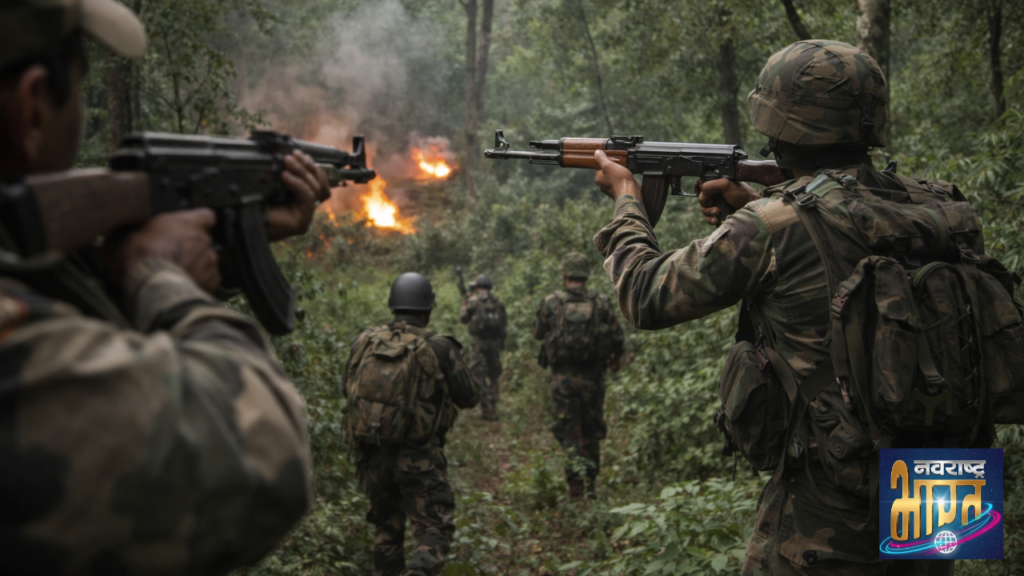 झारखंड में बड़ा एनकाउंटर: ₹50 लाख के इनामी नक्सली ढेर