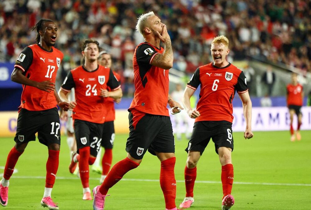 Austria beats Jordan 3-1 for its first World Cup win in 36 years