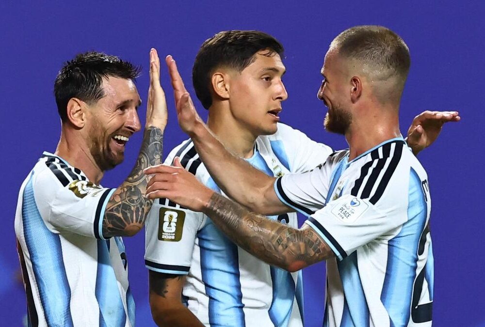Lionel Messi equals all-time goalscoring record at World Cups