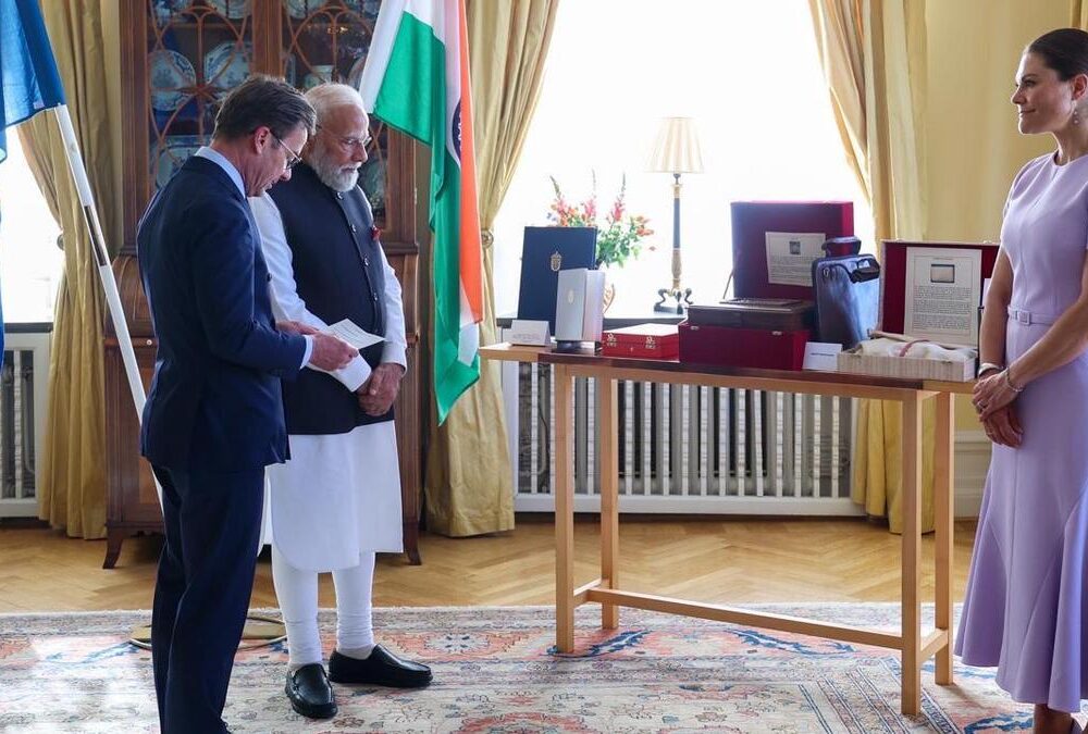 PM's gifts: Muga silk stole for Italy PM, Ladakhi stole for Sweden PM, Kesar mangoes for UAE President