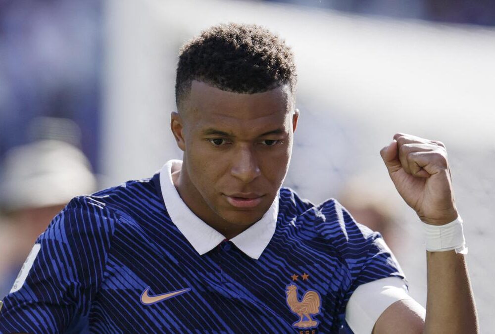 Kylian Mbappe has World Cup history in sights after breaking France scoring record