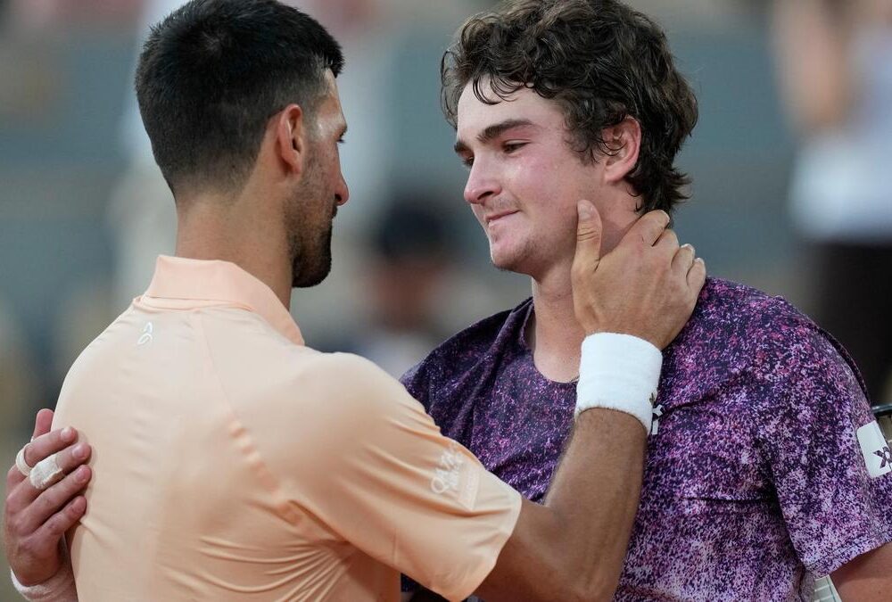 French Open: Teenager Fonseca tames Djokovic in fourth round as shocks continue in Paris