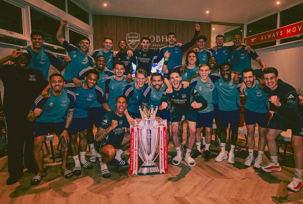Arsenal wins Premier League title for first time in 22 years